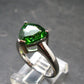 Helenite Gaia Stone Gem Sterling Silver Ring From Washington - Size 7 - 1.95 Carats