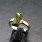 Rare Black Opal Sterling Silver Ring From Australia - Size 6