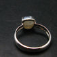 Phenakite Phenacite Crystal Silver Ring From Nigeria - Size 7 - 1.98 Grams