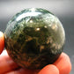 Nice Polished Seraphinite Clinochlore Sphere From Russia - 1.8"