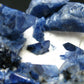 Museum Benitoite and Neptunite on Natrolite Cluster From California - 3.2"