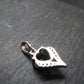 Moldavite Tektite Silver Pendant from Czech Republic - 0.8" - 1.66 Grams