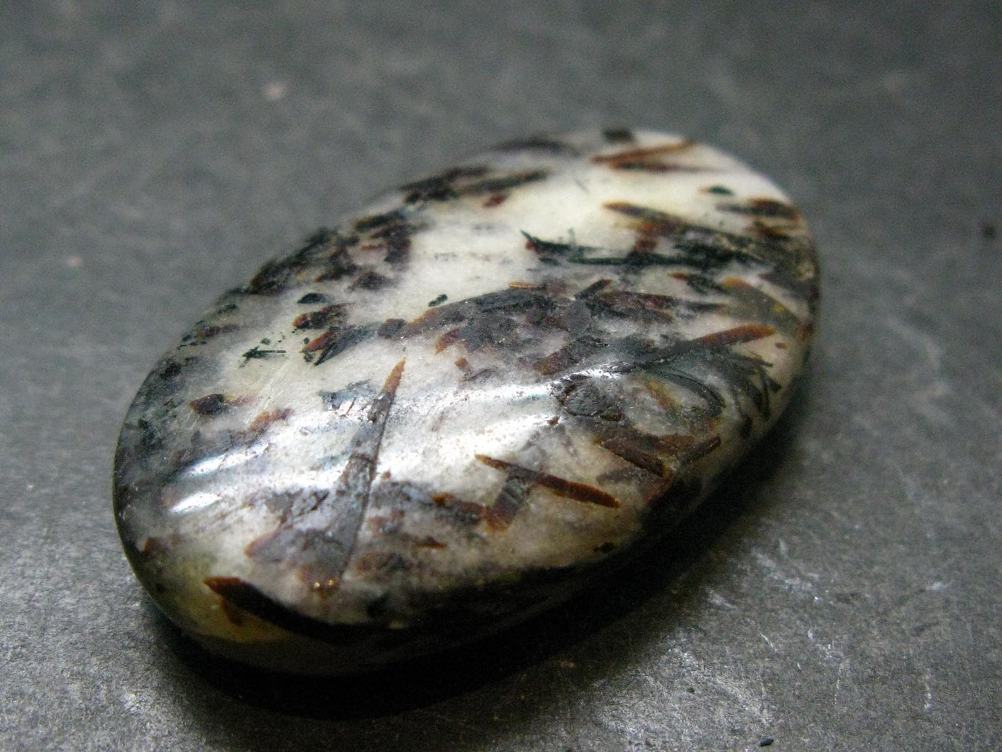 Astrophylite Astrophyllite Tumbled Stone From Russia - 1.6" - 17.27 Grams