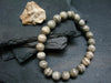 Flint Genuine Bracelet ~ 7 Inches ~ 8mm Round Beads