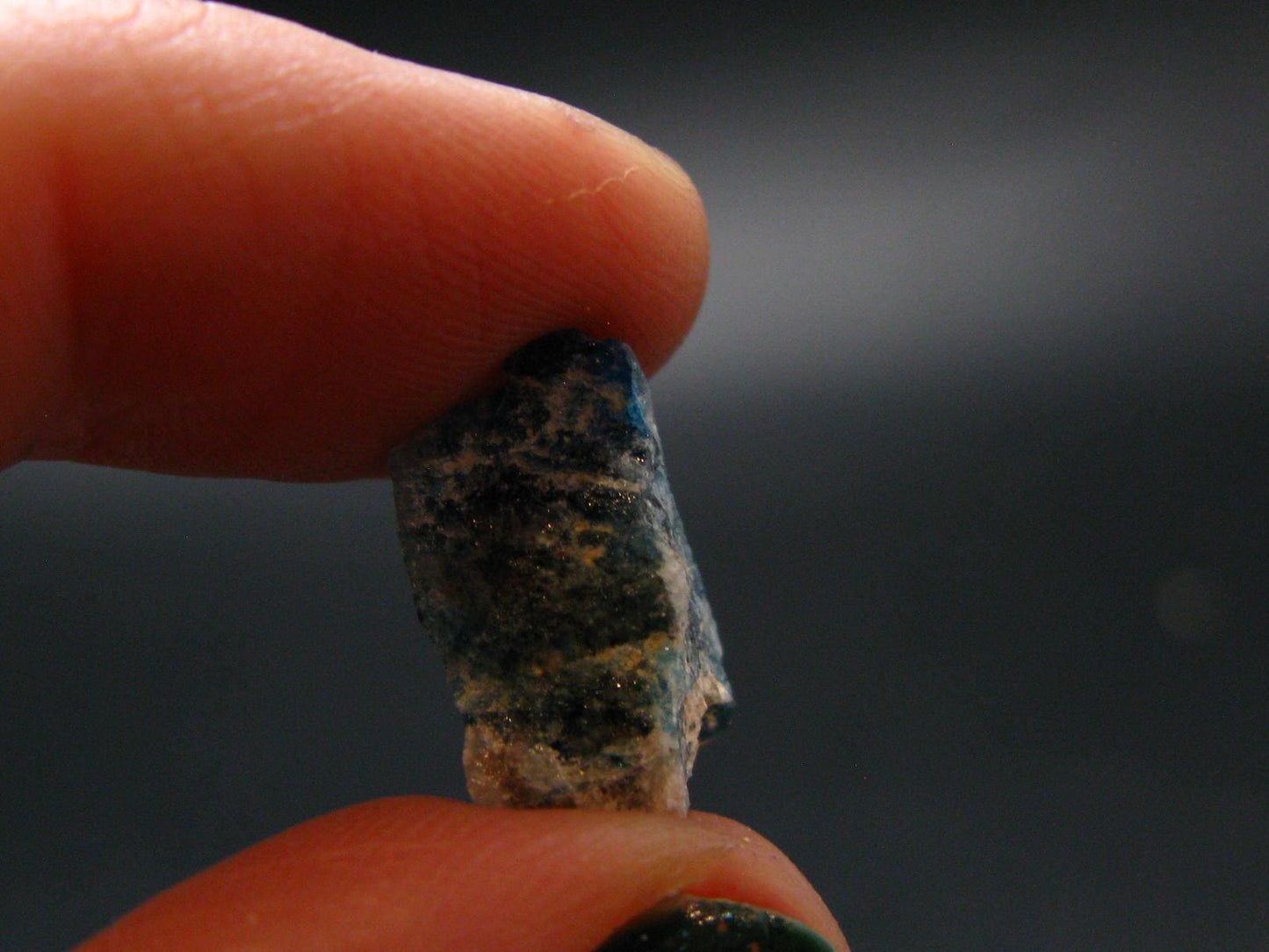 Stunning Euclase Blue Crystal From Zimbabwe - 1.0 Grams - 0.5"