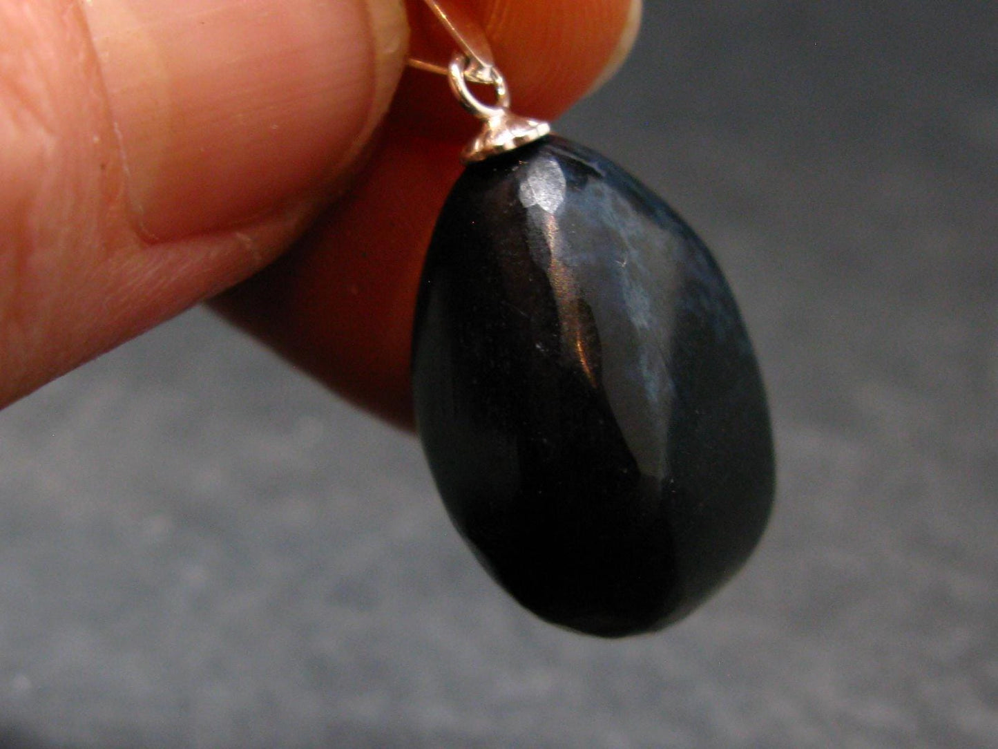 Rare Vivianite Tumbled Pendant From Australia - 1.1"