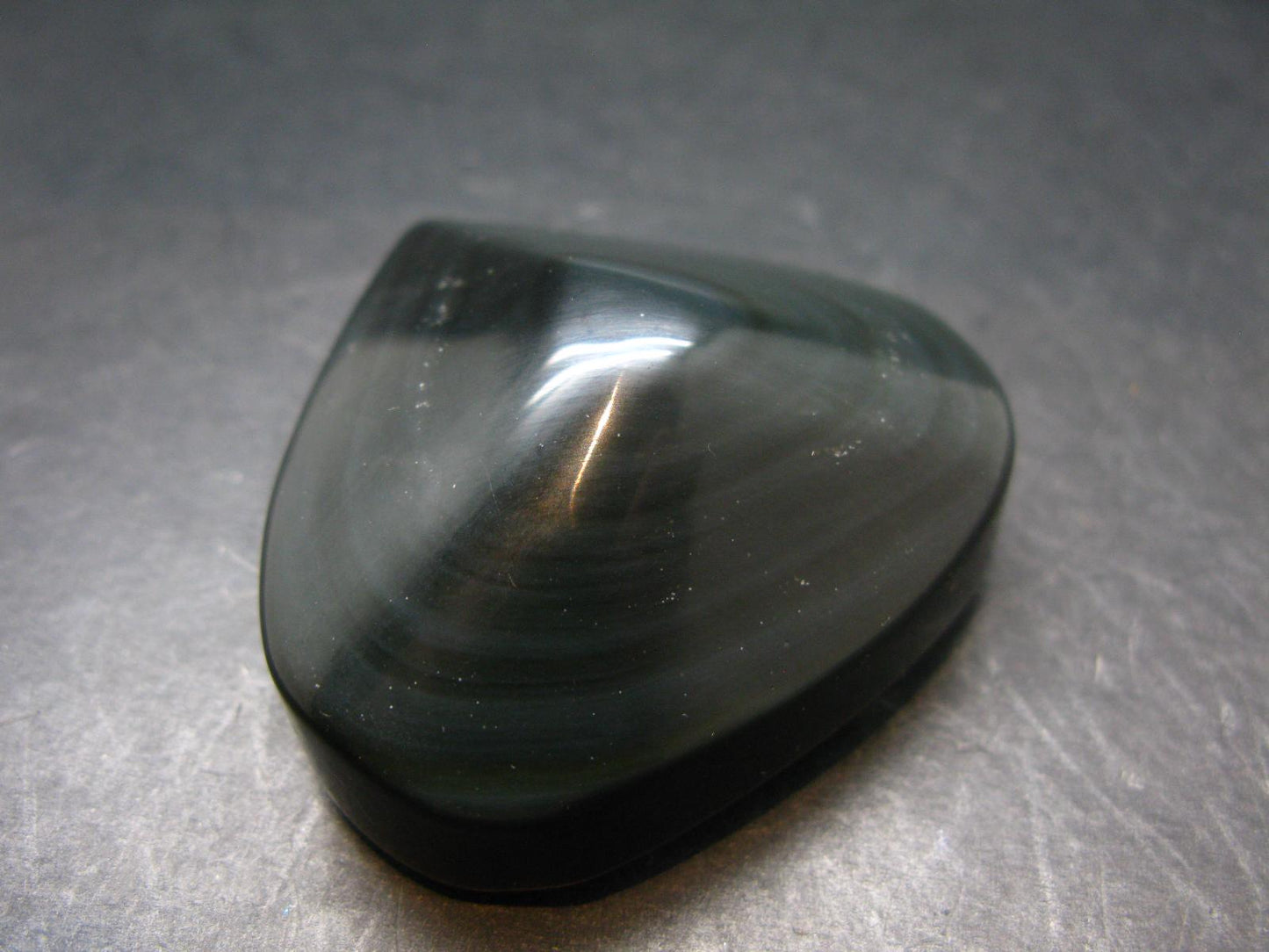 Black Obsidian Heart From Mexico - 2.0"