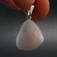 Nice Lilac Amblygonite Crystal Silver Pendant from Brazil - 0.9" - 3.25 Grams
