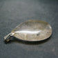 Rutilated Quartz Silver Pendant From Brazil - 1.5"