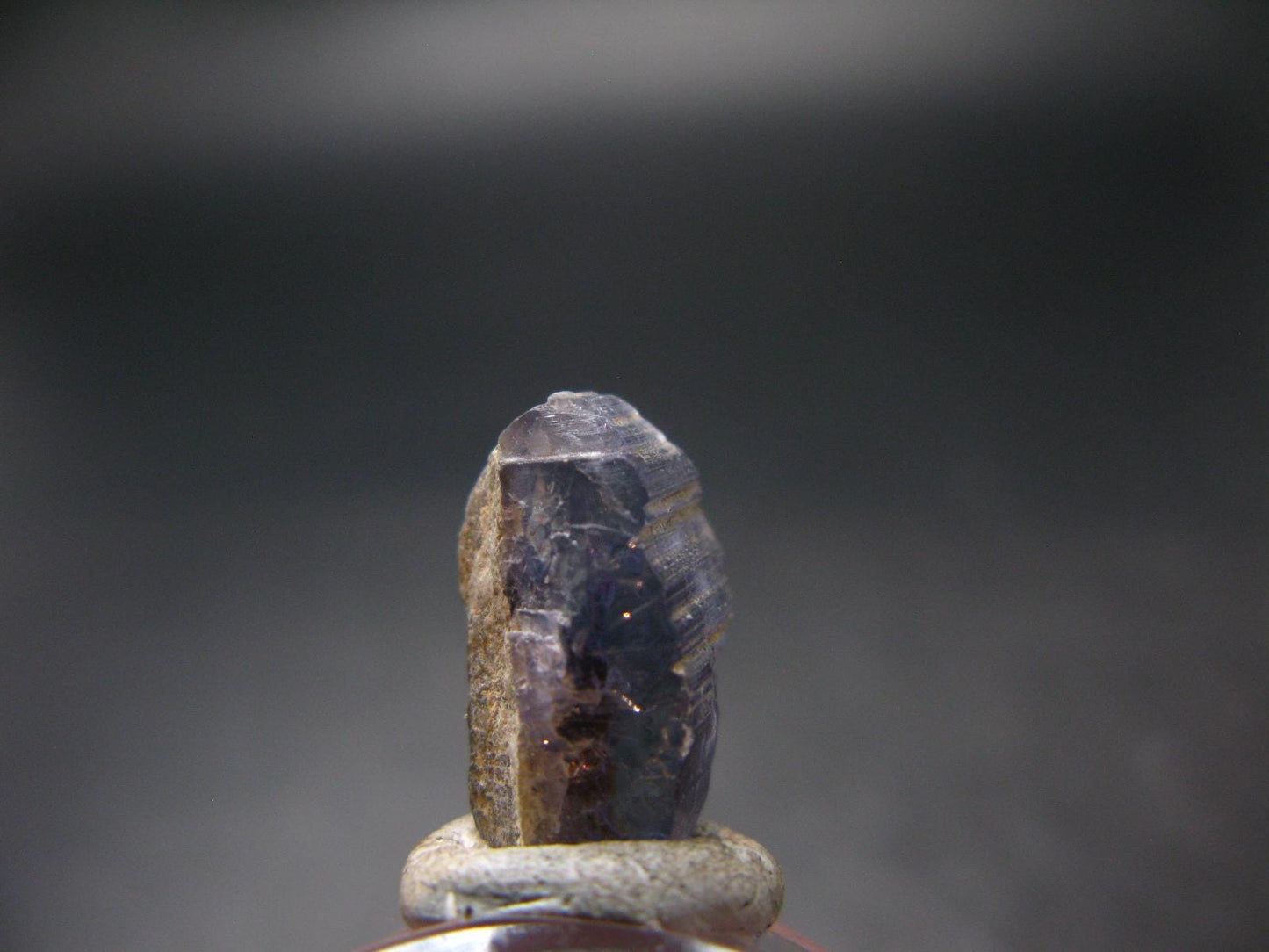 Fine Gem Tanzanite Zoisite Crystal From Tanzania - 10.45 Carats - 0.6"