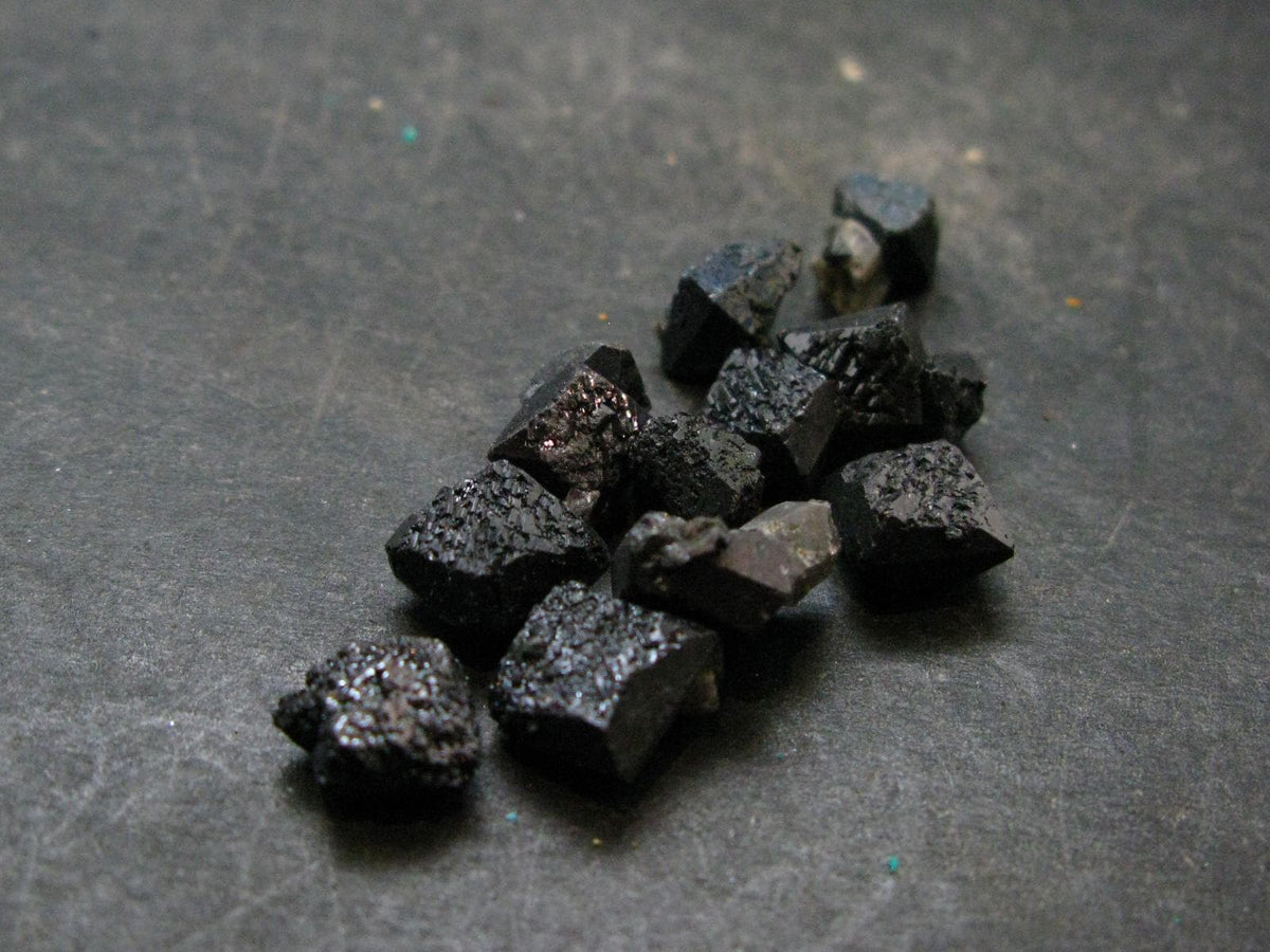 Lot of 10 Brookite Crystals From Arkansas - 7.12 Grams
