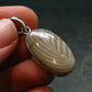 Rare Flint Silver Pendant from Poland - 1.4" - 4.73 Grams
