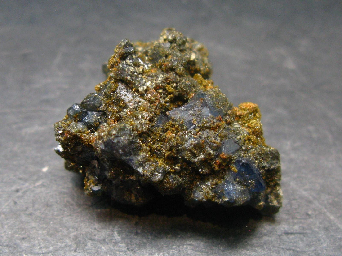 Scorodite & Pyrite Cluster From Mexico - 1.1" - 7.70 Grams