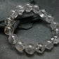Herkimer Diamond Genuine Bracelet ~ 7 Inches ~ 12 mm Round Beads