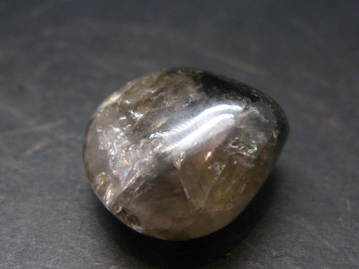Gem Phenakite Phenacite Tumbled Stone From Russia - 47.75 Carats - 0.9"