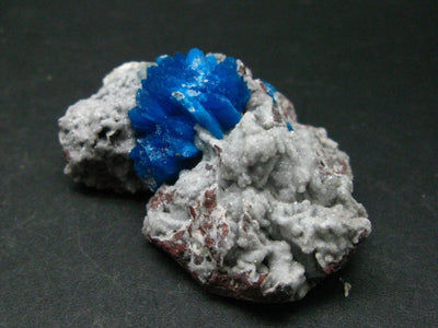 Cavansite on Stilbite Cluster From India - 1.9" - 28.77 Grams