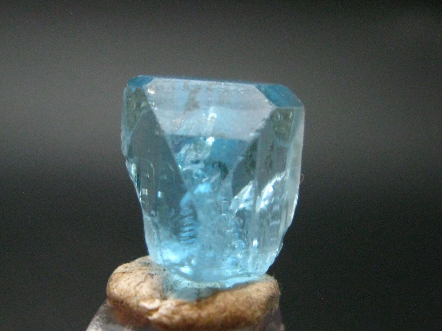 Natural Blue Topaz Crystal From Russia - 0.7" - 36.55 Carats