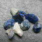 Nice Lot of 10 Benitoite Crystals From California USA - 2.89 Carats