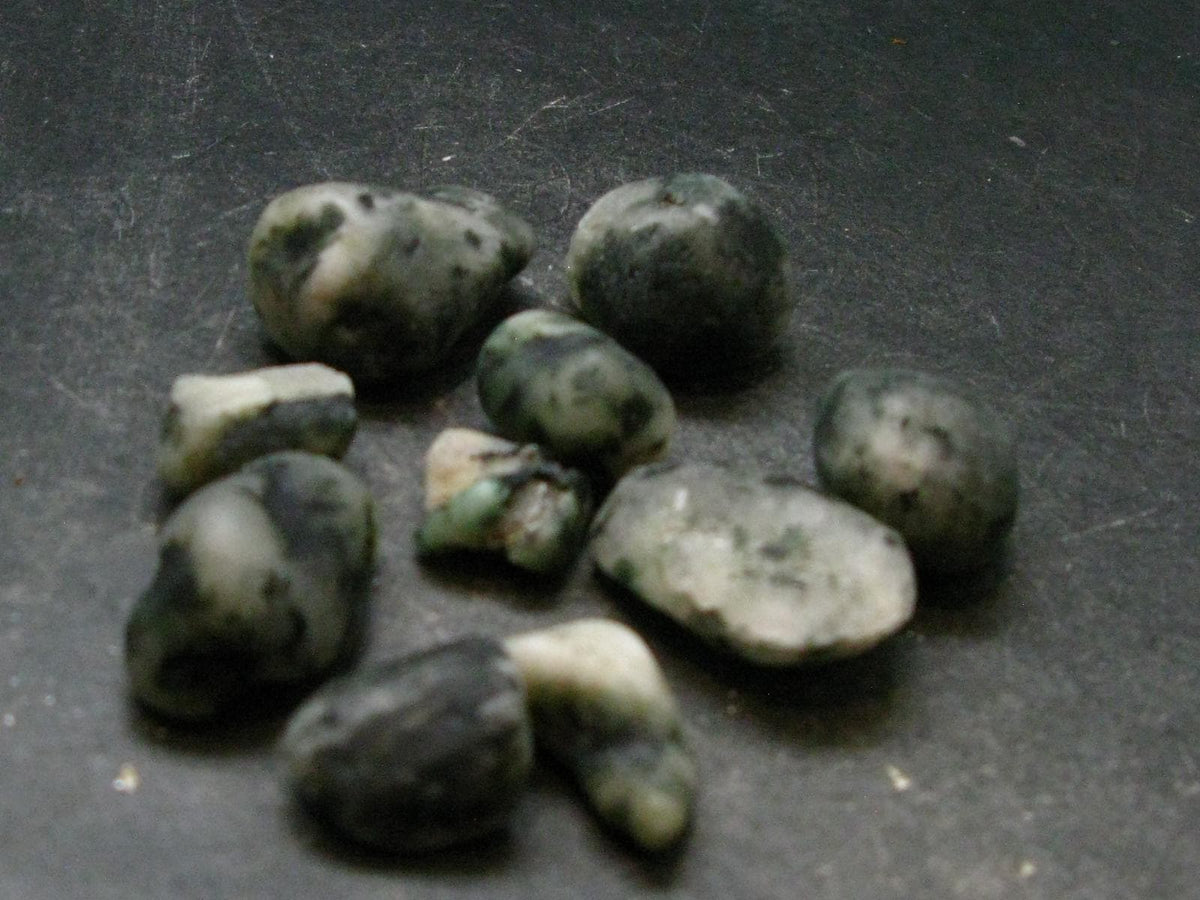 Lot of 10 Phenakite Phenacite Tumbled Stones From Russia - 48.23 Grams