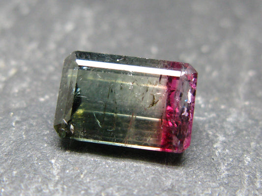 Watermelon Tourmaline Cut Stone Gem From Brazil - 2.97 Carats - 11x7mm