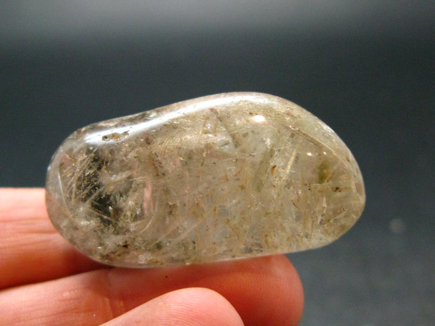 Rare Witches Finger Quartz Crystal Tumble From Zambia - 1.6" - 25.36 Grams