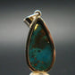 Turquoise Silver Pendant - 1.6" - 6.07 Grams