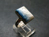 Blue Ice Glacierite Silver Ring from Indonesia - Size 7- 5.45 Grams