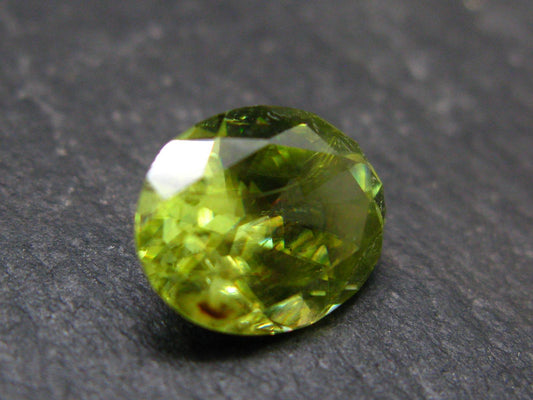 Rare Titanite Sphene Gem Cut Stone From Zimbabwe - 3.44 Carats
