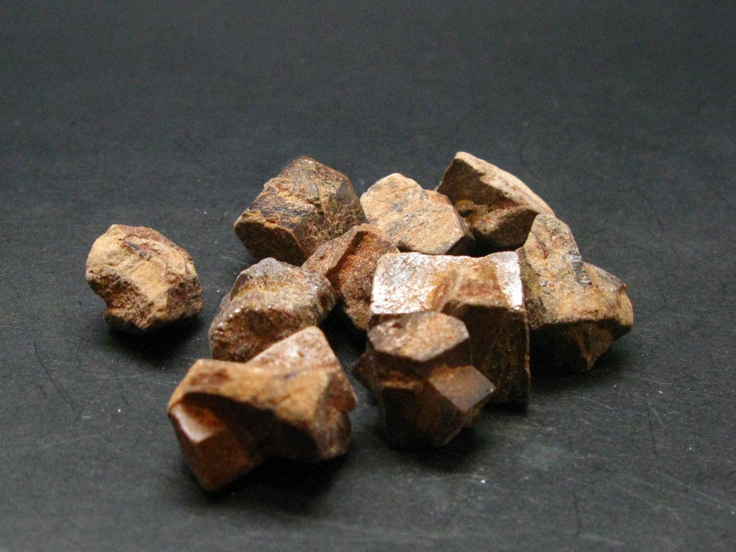 Lot of 10 Perfect Staurolite Crystals from USA - 37.94 Grams