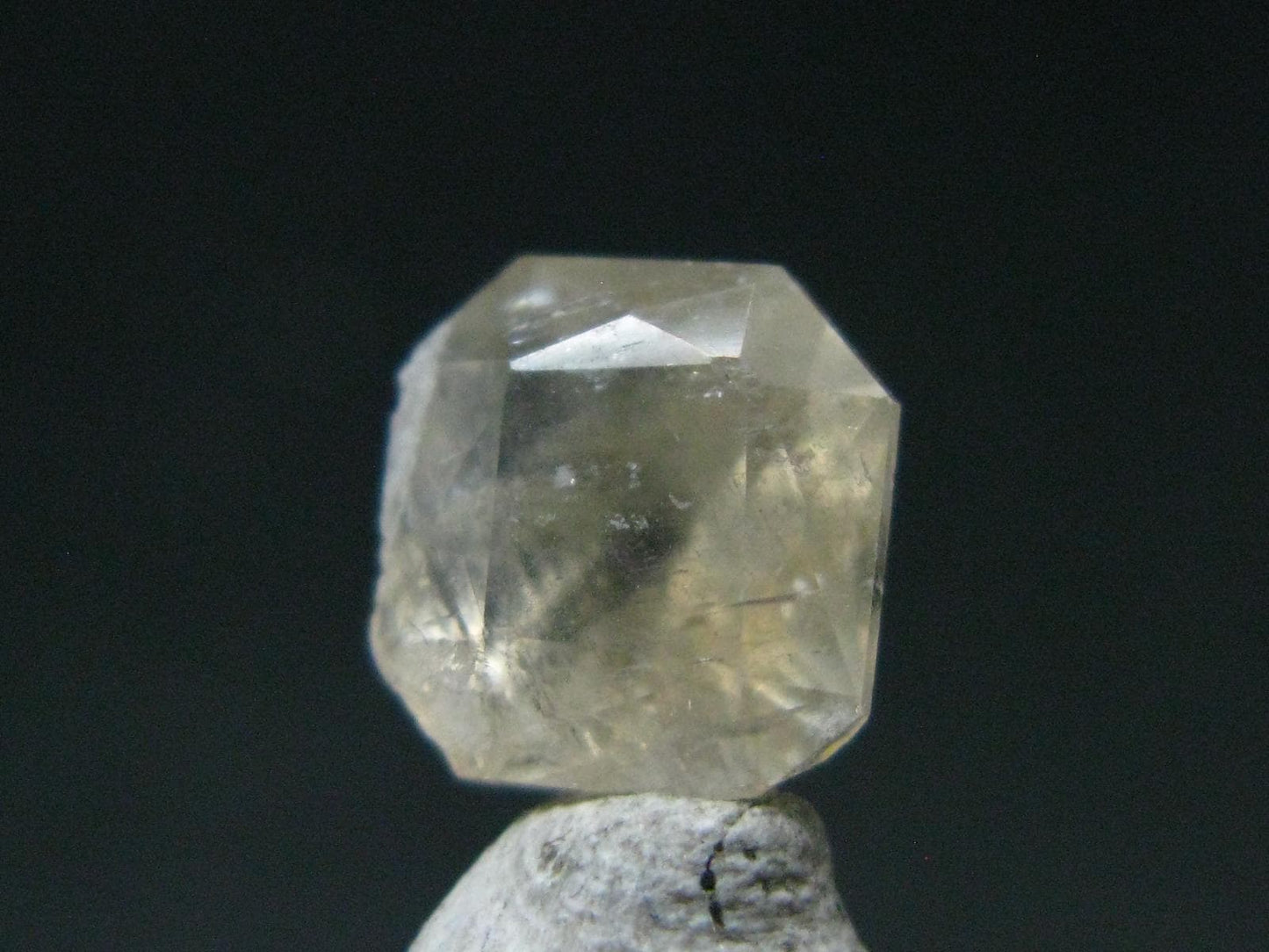 Rare Gem Strontianite Cut Stone from USA - 2.12 Carats