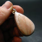 Pink Scolecite Sterling Silver Pendant From India - 1.6"