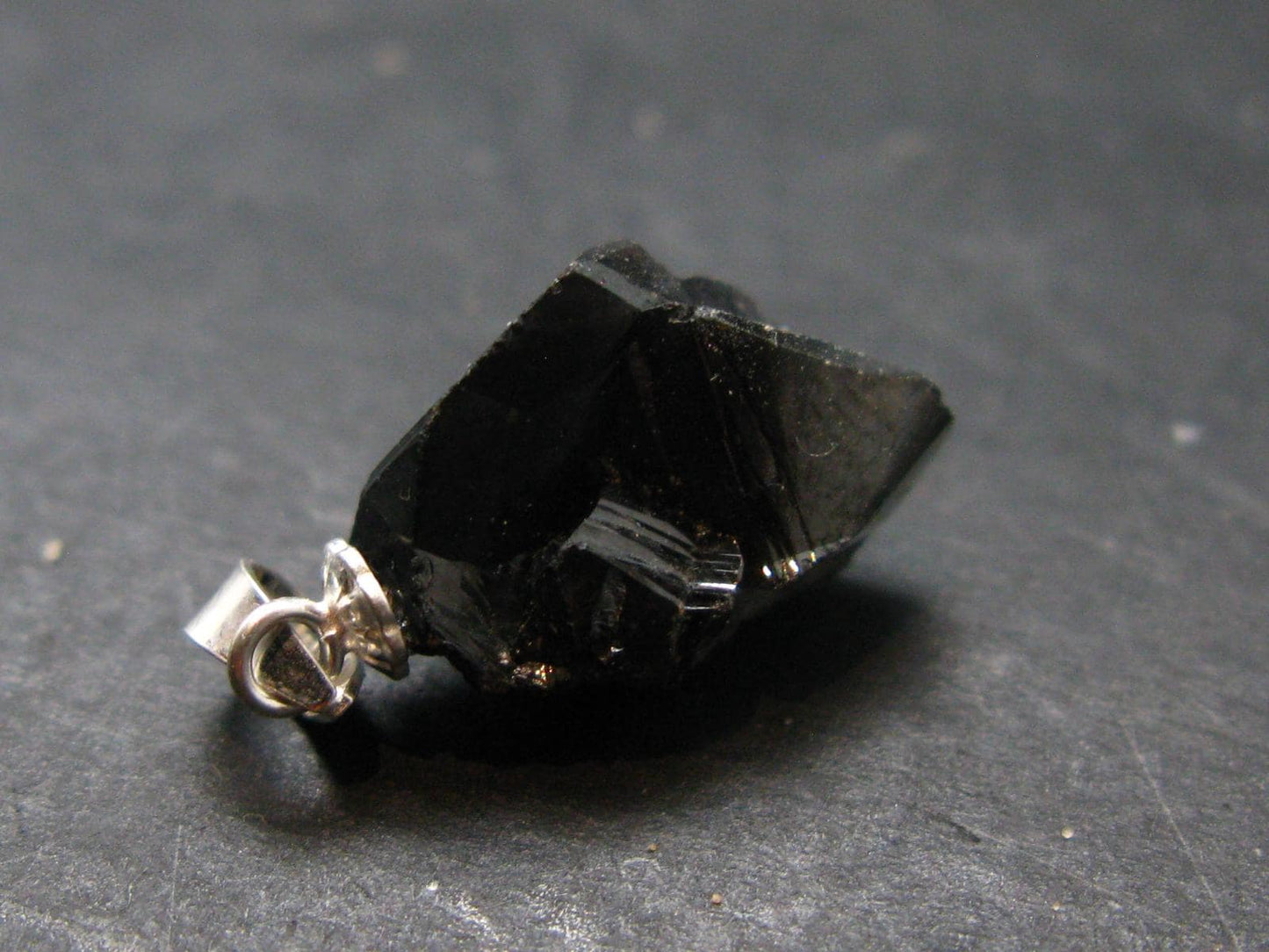 Cassiterite Pendant From China - 0.8" - 4.2 Grams