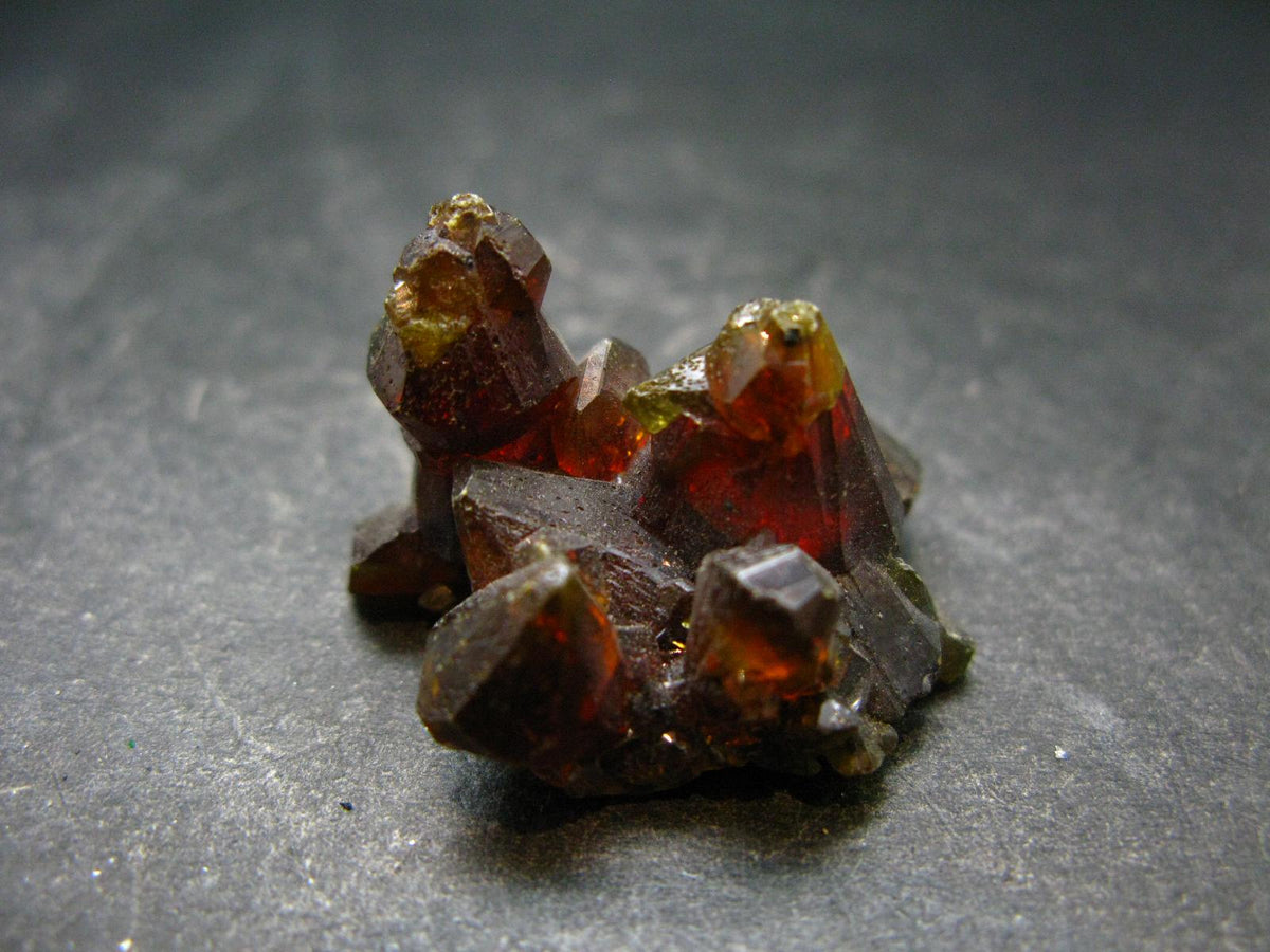Stunning Fire Red Zincite Zinkite Cluster From Poland - 1.1" - 20.91 Grams