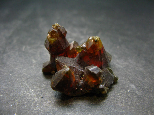 Stunning Fire Red Zincite Zinkite Cluster From Poland - 1.1" - 20.91 Grams