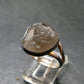 Rare Colombianite Pseudotektite Silver Ring from Colombia - Size 11 - 4.32 Grams