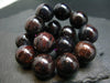 Bustamite Genuine Bracelet ~ 7.5 Inches ~ 15mm Round Beads