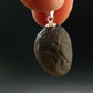 Colombianite Pseudotektite Silver Pendant from Colombia - 3.55 Grams - 1.0"