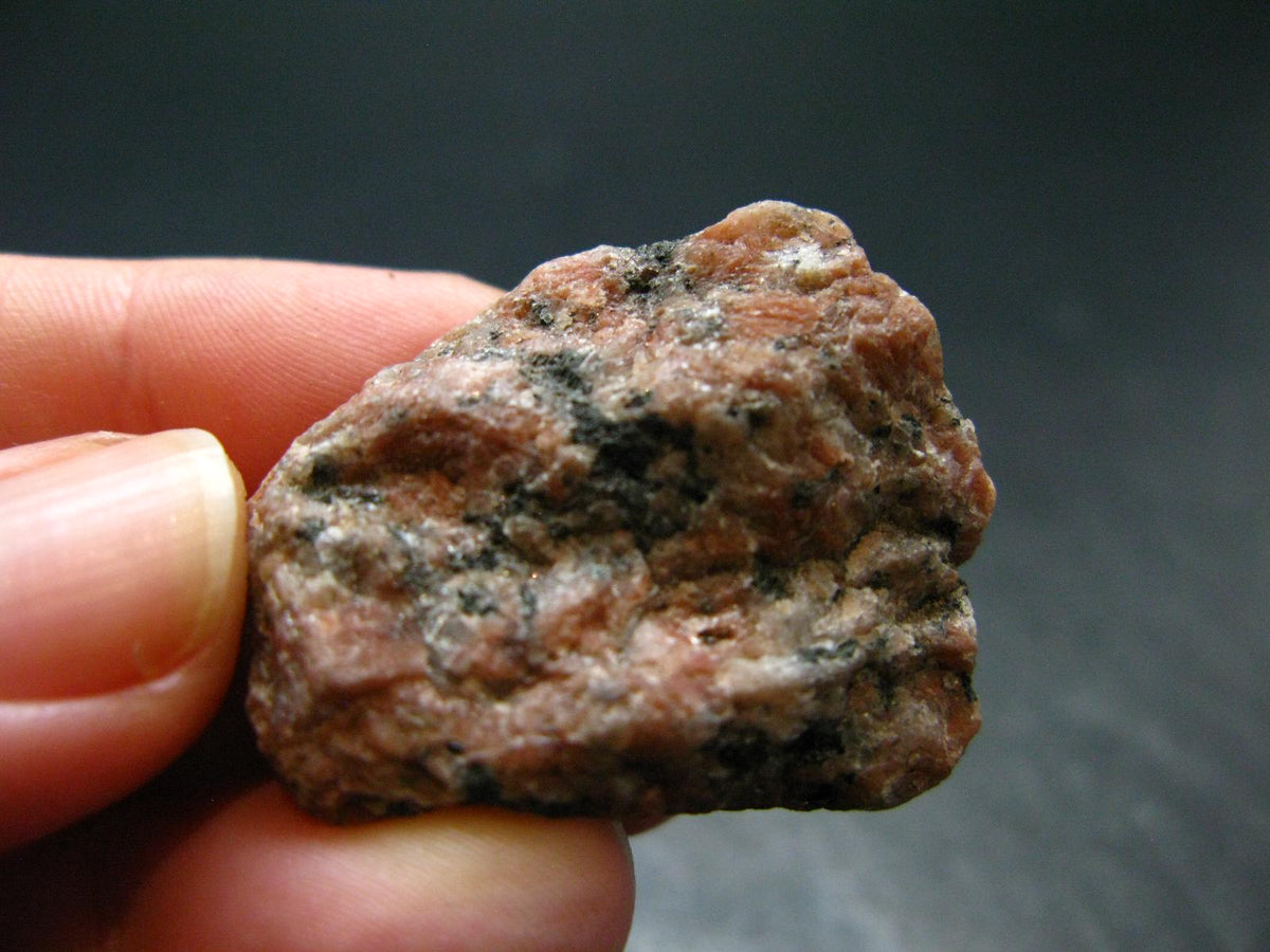 Rosophia Feldspar Stone Crystal From Rocky Mountains - 12.94 Grams - 1.3"