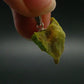 Gaspeite Silver Pendant From Australia - 0.8" - 1.25 Grams