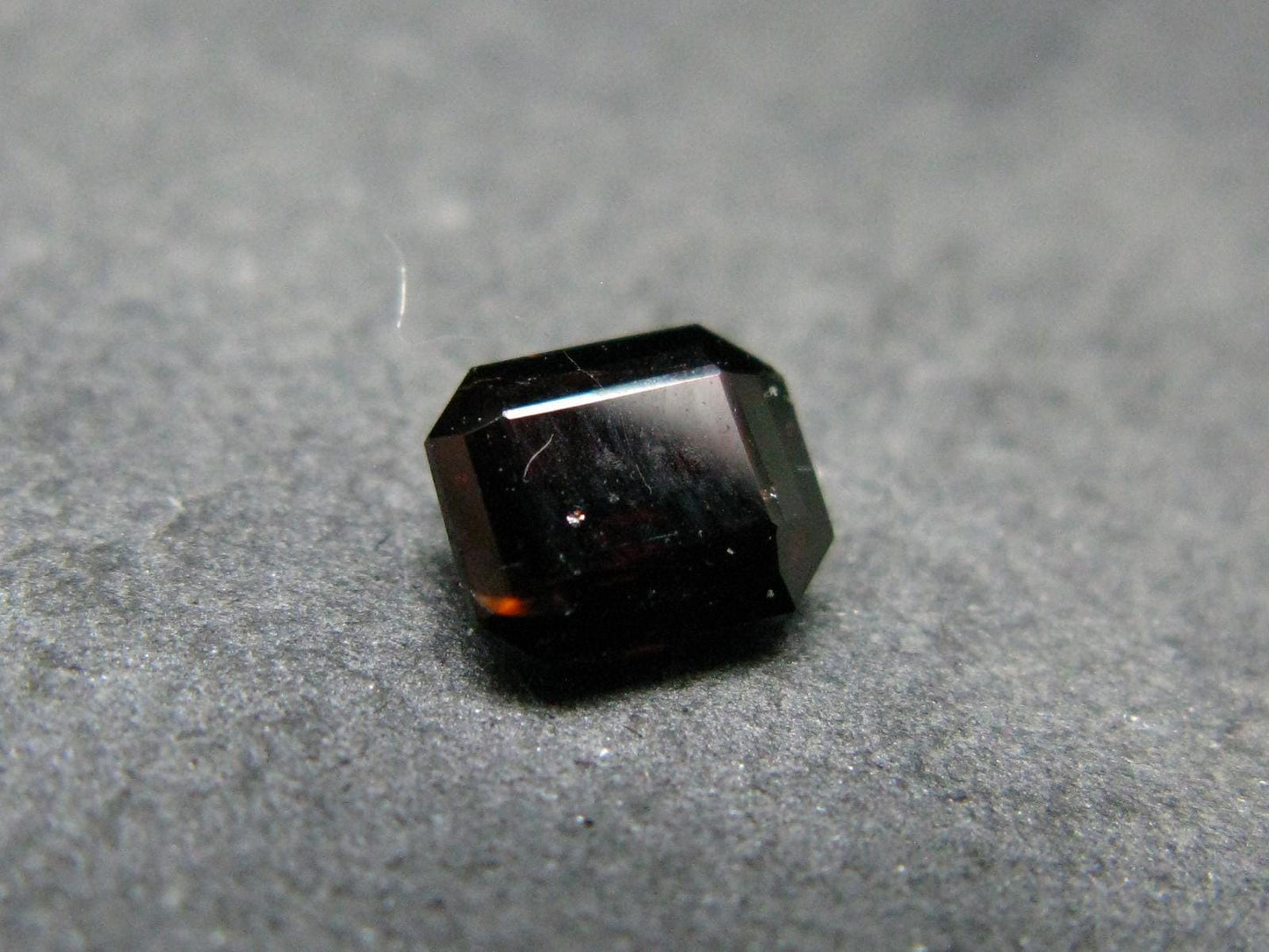 Rare Gem Staurolite Cut Stone from USA - 0.62 Carats