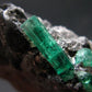 Emerald Beryl Crystals On Matrix From Colombia - 1.9"