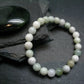 Jade Jadeite Genuine Bracelet ~ 7 Inches ~ 8mm Round Beads