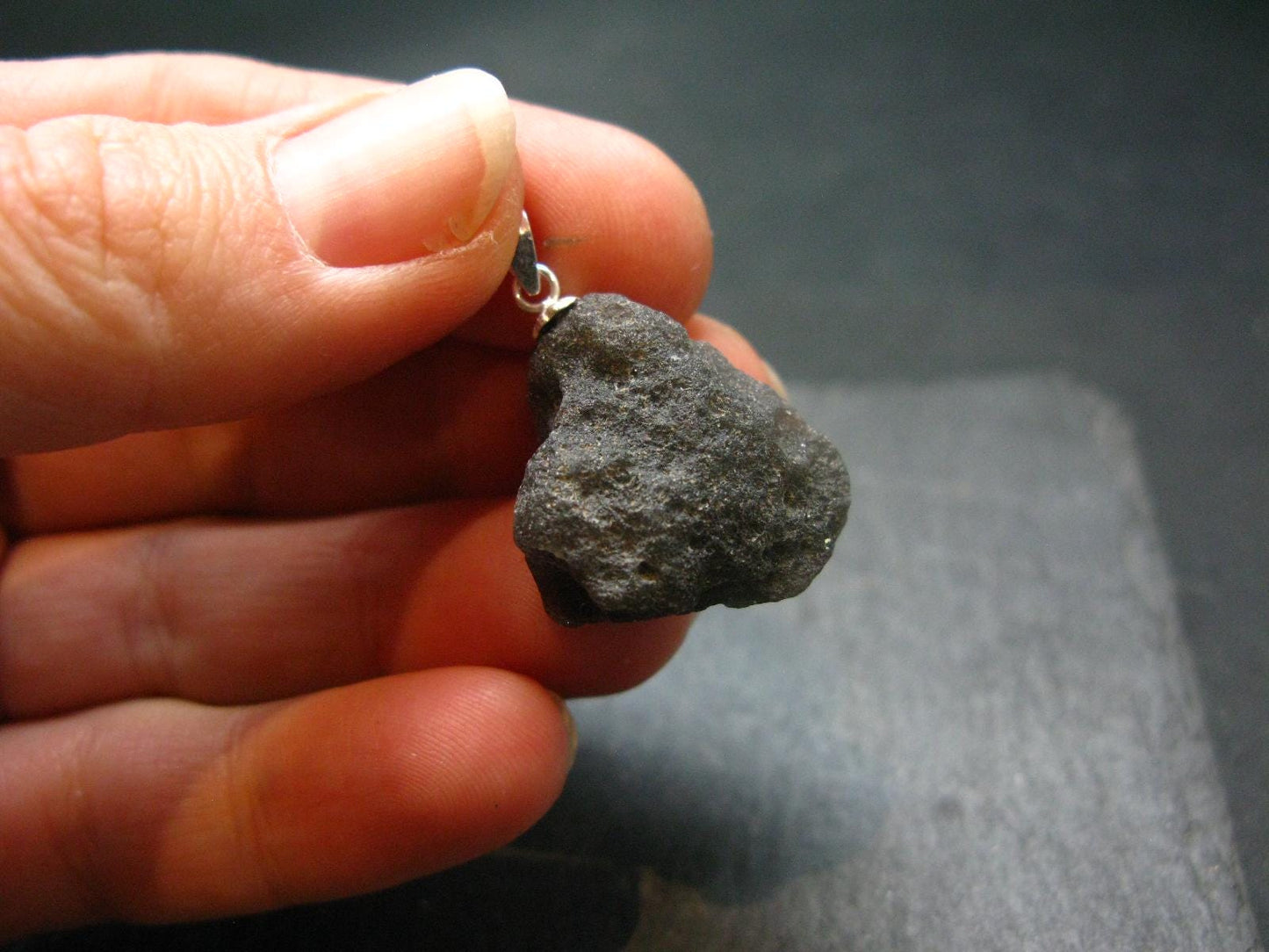 Large Perfect Cintamani Silver Pendant from Indonesia - 1.0" - 6.02 Grams
