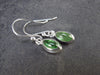 Tsavorite Gem Green Garnet Sterling Silver Earrings from Tanzania - 2.06 Grams