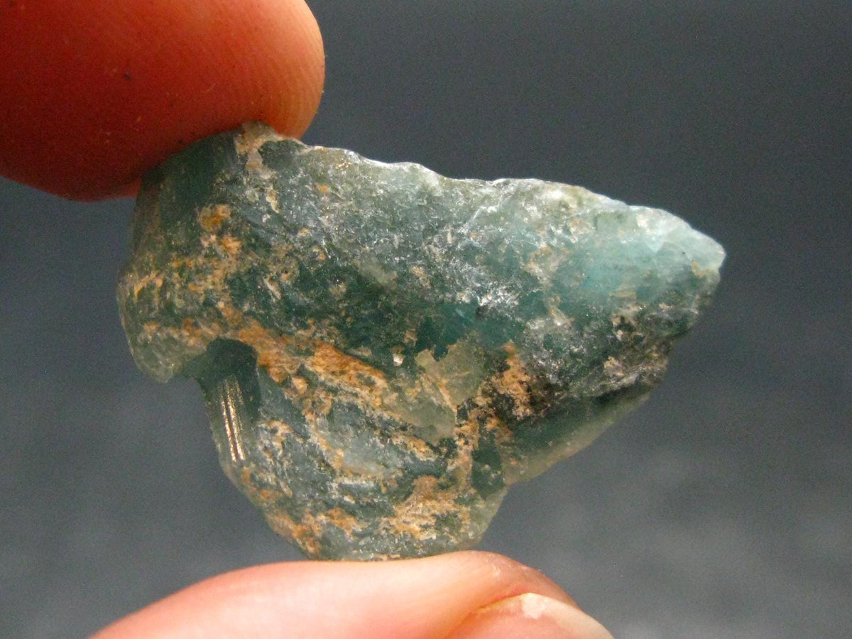 Extremely Rare Grandidierite Gem Crystal From Madagascar - 1.0" - 4.35 Grams