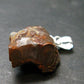 Fire Agate Silver Pendant From Mexico - 0.9" - 2.15 Grams