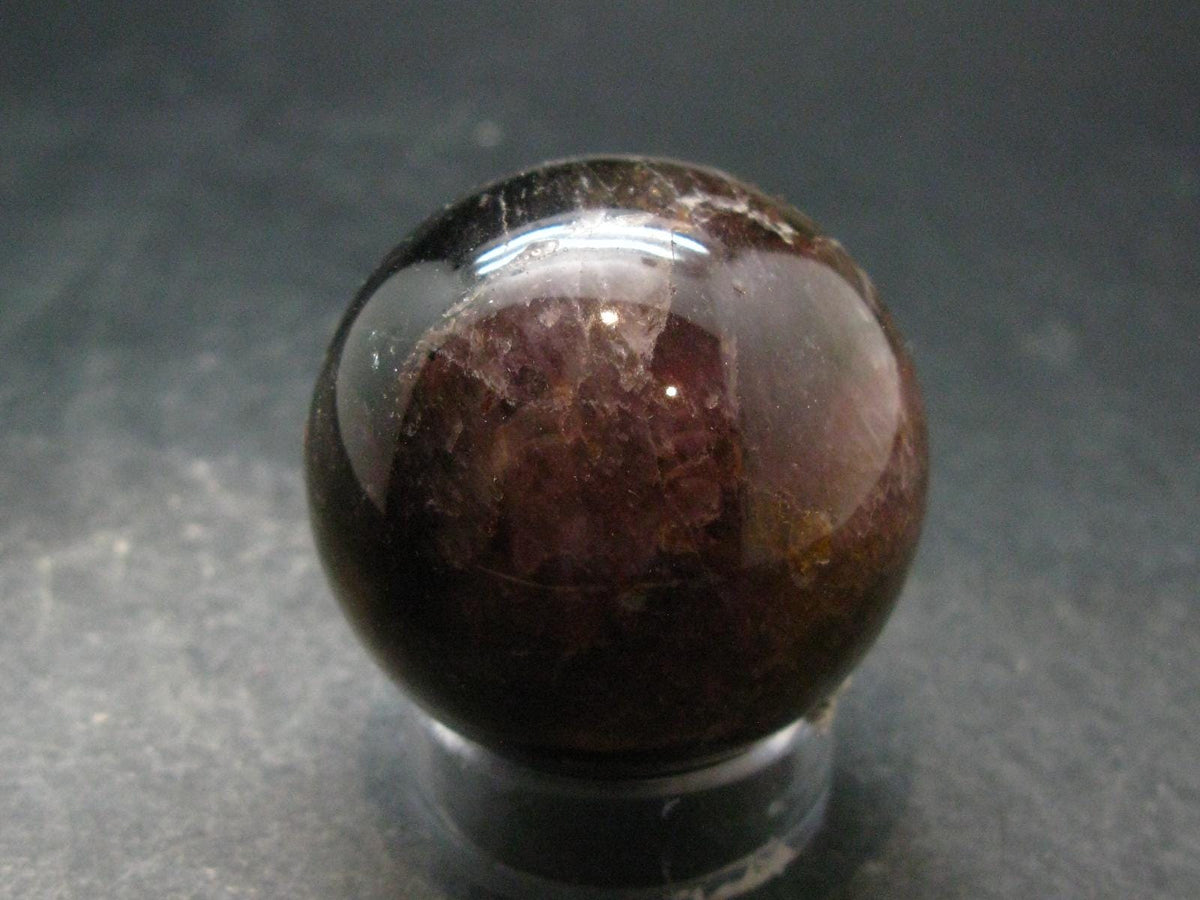 Cacoxenite Super 7 Sphere From Brazil - 1.6" - 103.14 Grams