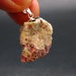 Rare Kakortokite Silver Pendant From Greenland - 2.79 Grams - 1.1"