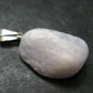 Nice Lilac Amblygonite Crystal Silver Pendant from Brazil -1.1" - 4.13 Grams