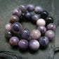 Tiffany Stone Violet Opal Genuine Bracelet ~ 7 Inches ~ 8mm Round Beads
